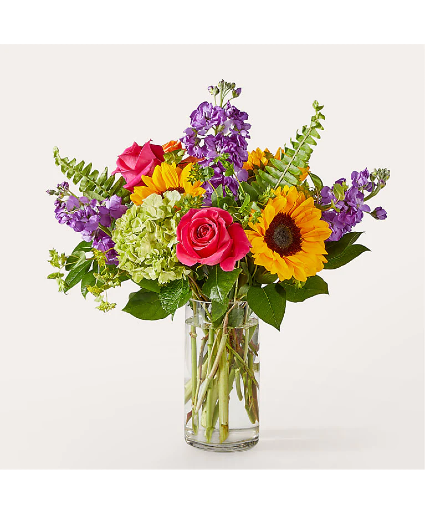Vibrant Greetings V5777d Bouquet