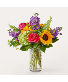 Vibrant Greetings V5777d Bouquet