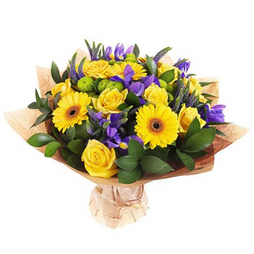 Sunny Day in Paris European Hand-tied in Paris, ON | Upsy Daisy Floral Studio Sunny Day in Paris European Hand-tied in Paris, ON | Upsy Daisy Floral Studio