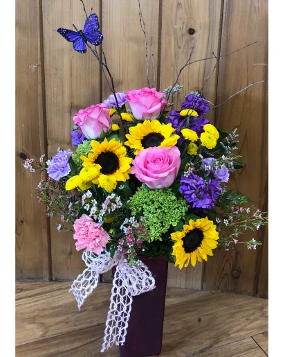 Vibrant Meadow Fresh Flowers