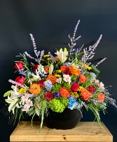 Vibrant Memories Sympathy Arrangement