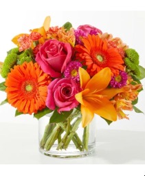 Vibrant Summer Blooms Arrangement  