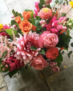 Vibrant Autumn Vase Arrangement