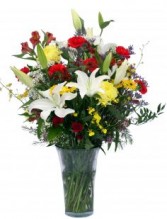 Vibrant Vision Vase Arrangement