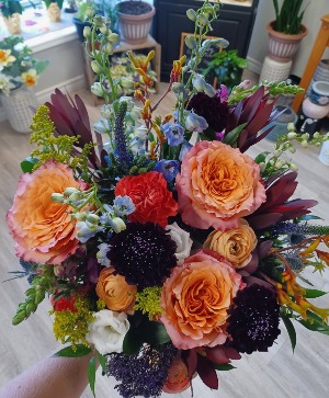 Vibrant Wedding Bouquet 