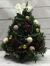 Victorian Decorated Boxwood Tree 