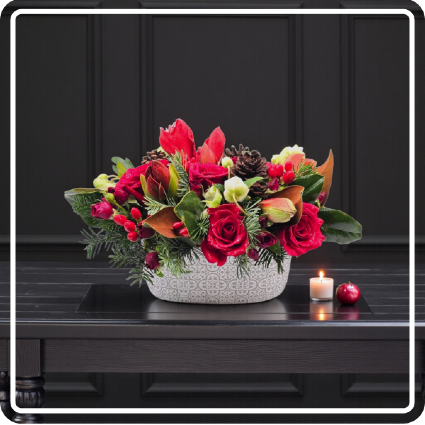 Victorian Holiday Charm Centerpiece