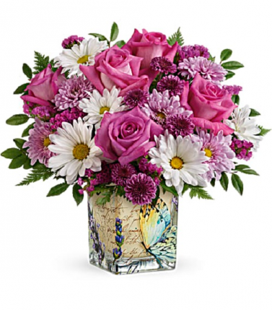 Vintage Butterfly Bouquet PFD Butterfly - Standard, Deluxe or Premium