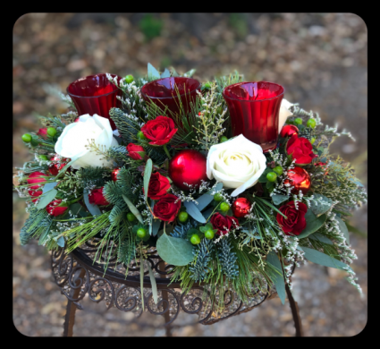 Vintage Christmas Centerpiece