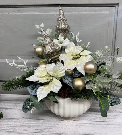 Vintage Christmas Centerpiece  