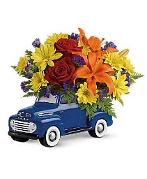 Vintage Ford Pickup Bouquet by Teleflora 