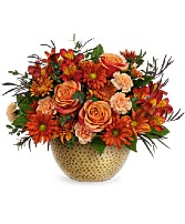 Vintage Gold Centerpiece Fall