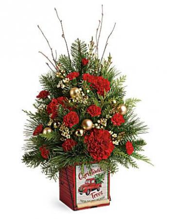 Vintage Greetings Tree T19X610
