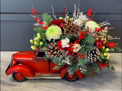 Vintage Holiday Truck 