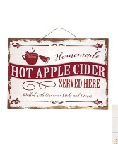 Vintage "Hot Apple Cider' Sign  