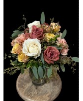 Vintage Romance Vase Arrangement