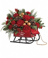 Vintage Sleigh Bouquet 