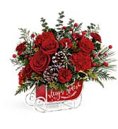 Vintage Sleigh Ride Arrangement