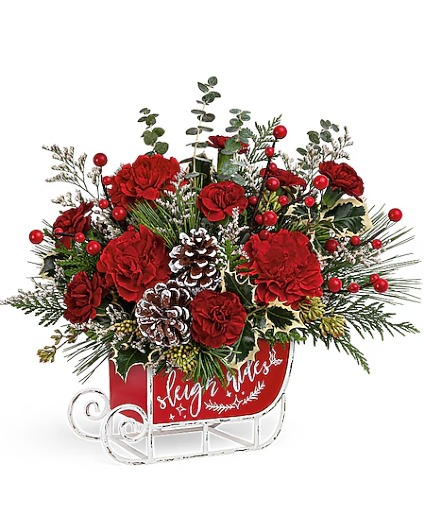 Vintage Sleigh Ride Bouquet 