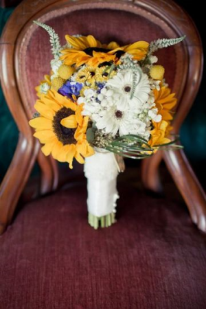 Vintage Sunflower Bouquet 