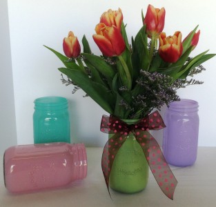 Vintage Tulips Mothers Day Arrangements