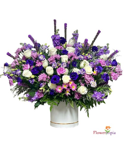 Violeta Purple and Lavender Arrangement
