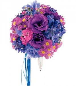 Violet Spectrum Nosegay HF1675