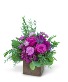 Violet Woods Flower Arrangement