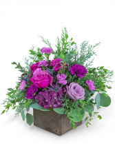 Violet's Song Flower Arrangement