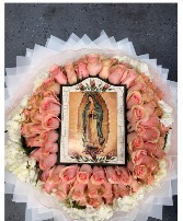 Virgen De Guadalupe  Birthday bouquet 