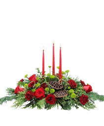Virginia Trio Christmas Centerpiece