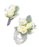 Virtue Corsage and Boutonniere Set Corsage