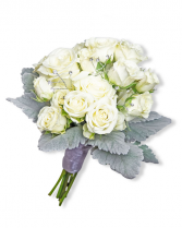 Virtue Hand-tied Bouquet Wristlet/Boutonniere