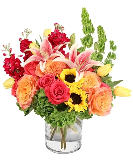 Vivid Daydream | Arrangements Arrangement | Vase Network Vase Flower Shop