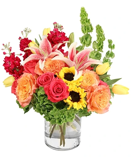 VIVID DAYDREAM VASE ARRANGEMENT Flowers arrangement