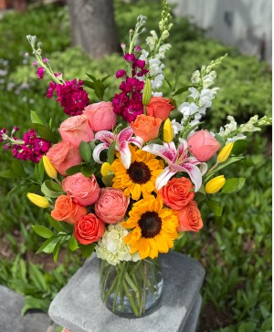 Vivid Daydream Vased Arrangement