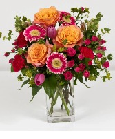Vivid Fascination Vase Arrangement 