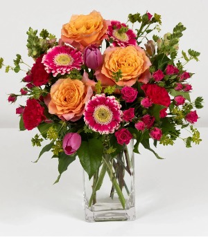 Vivid Fascination Vase Arrangement