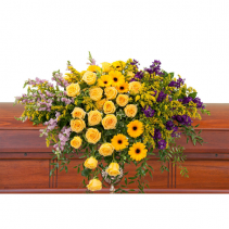 Vivid Memories Casket Spray 