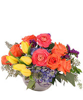 Vivid Splendor Floral Arrangement