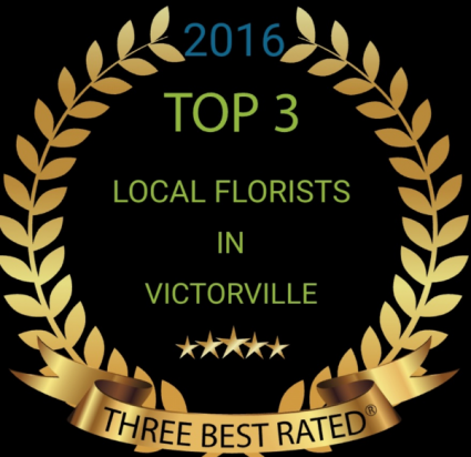 Voted top three florist  2016 