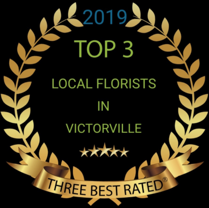 Voted top three florist  2019 