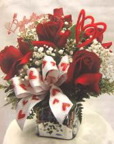 VPP Valentine Rose Cube Roses