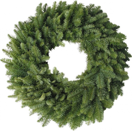 W2 23 inch Noble Fir Wreath Libbey