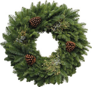W4 26 inch mixed Evergreen wreath Libbey in Wheatland, WY | SIMPLY CREATIVE FLOWERS, FASHION & GIFTS W4 26 inch mixed Evergreen wreath Libbey in Wheatland, WY | SIMPLY CREATIVE FLOWERS, FASHION & GIFTS