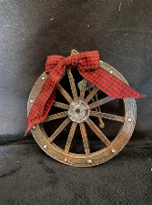Wagon Wheel Ornament Ornament