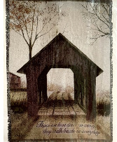 Walk Beside Us  50" x 60" Tapestry Throw