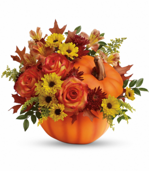 Warm Fall Wishes  Arrangement