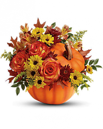 Warm Fall Wishes bouquet