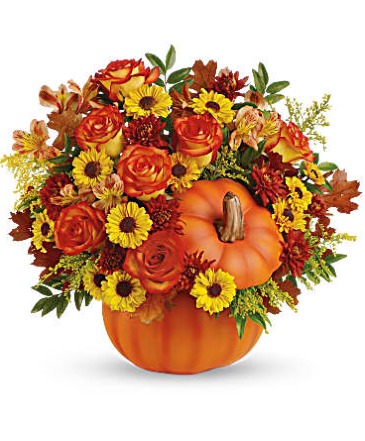 Warm Fall Wishes Bouquet SOLD OUT Fall Flower Arrangement in Miami, FL | FLOWERTOPIA